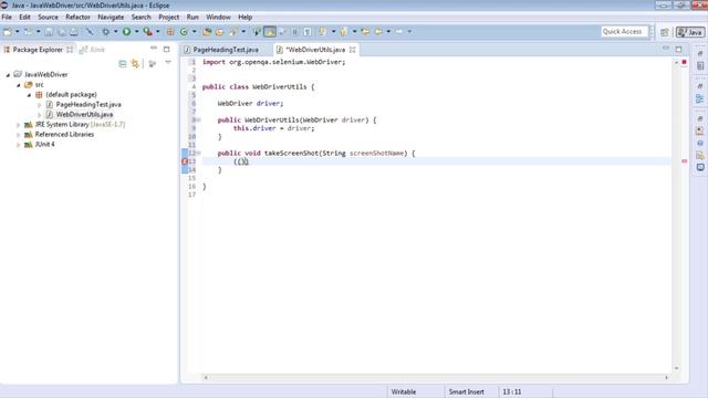 JUnit Selenium WebDriver Tutorial 17 (Taking Screenshots) | QAShahin смотреть онлайн