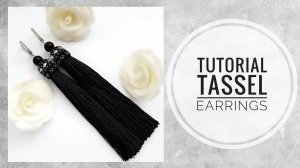 #МК - Серьги - кисти | Оформление кисточек | #Tutorial - Earrings - brush