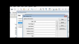 Libre office  writer Mail merge (now create one  letter for many recipients)
