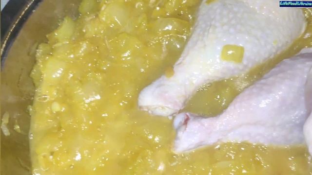 Курица по еврейски,по рецепту одесского Липована#рецепты#курицапоеврейски#рецепткурицы#вкуснаякуриц