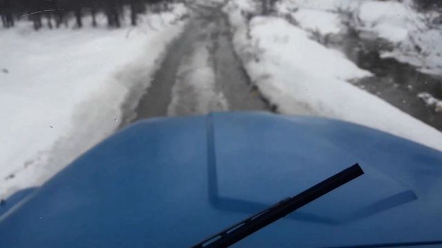 Горные дороги.Тэутеджак.Камнепады.