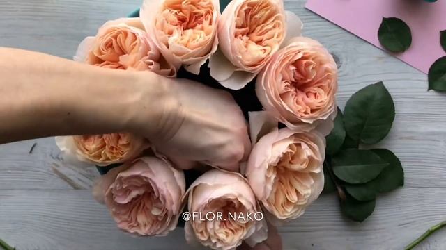 Как сделать букет в шляпной коробке своими руками. смотреть онлайн