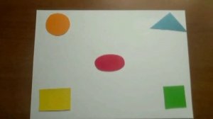 Соколова «Ориентировка на листе бумаги. Закрепить геометрические фигуры и цвета»