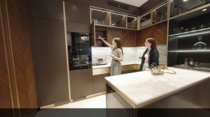 Шикарный дизайн квартиры 110 кв.м в стиле Гэтсби в ЖК Headliner