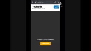 HOW TO DOWNLOAD ROBLOX RTX SHADERS ON MOBILE! || ROBLOX