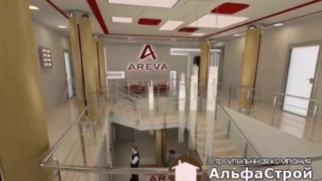 Ремонт офисов в Москве. Примеры дизайна интерьера офисов. АльфаСтрой.