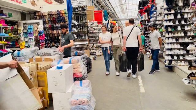 ОБУВНЫЕ РЯДЫ НА РЫНКЕ САДОВОД.ВИДЕО ОБЗОР ЛЕТОМ 2022#рыноксадовод #тякмосква #шоппинг
