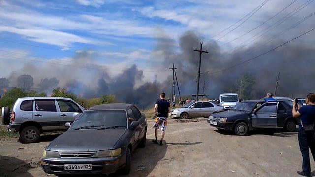 пожар Канск 24.05.2017 смотреть онлайн