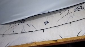 что делать если порвал,порезал натяжной потолок , самостоятельный ремонт на объекте