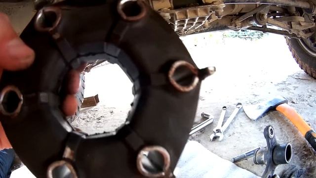 [Ремонт] Замена эластичной муфты Шевинива
