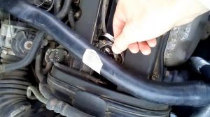 Замена патрубка от радиатора к термостату. Если нет родного