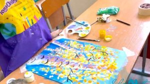 Осенние березки