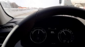 Расход бензина и работа круиз-контроля Skoda Rapid 2021. CWVA 110