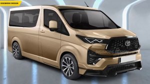 ALL NEW TOYOTA HIACE 2025-2026? REDESIGN | Digimods DESIGN |