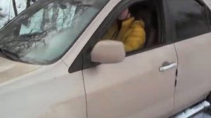 Acura MDX в снегу