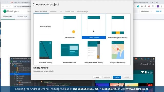 Android Live - 1 | Android App Development Tutorial For Beginners | Android Training | Edureka
