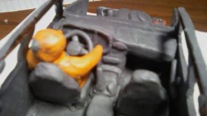 Как сделать ВАЗ 2107 из пластилина?