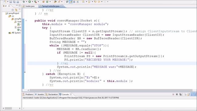 Java eMail Proxy J1A Chaper 2- Sockets java.io.* java.net.* SMTP TCP JVM ports смотреть онлайн