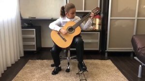 Полина Тимирова - Маттео Каркасси -Андантино