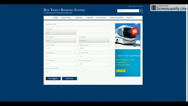 Bus Ticket Booking System | Java JSP Servlet Project Tutorial | Java JSP CRUD Project смотреть онлайн