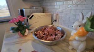 РЕЦЕПТ ВКУСНОГО "СЫРОГО" МЯСА !!! ЭТО МЯСО УЛЕТАЕТ МГНОВЕННО !!!