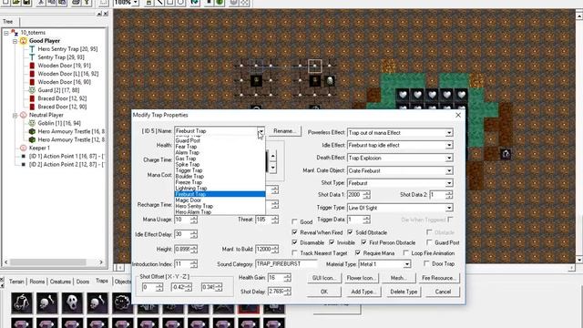Dungeon Keeper 2: Редактор карт - Рисуем большую карту "10 тотемов" - #1 смотреть онлайн