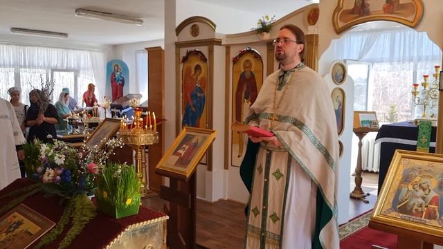 Проповедь на Вход Господень в Иерусалим 9.04.2023 смотреть онлайн