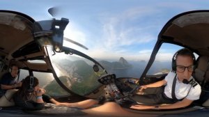 ENRIQUE & SAMIA - Vuelo en Helicóptero - Rio de Janeiro - Brasil - 2023 - VR 360 VIDEO