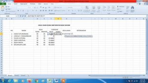 Tutorial Fungsi Logika Excel Joshua