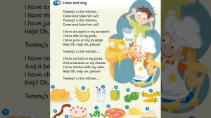 English song for children: Tommy is in the kitchen
