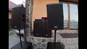 LOUD. RCF TT25A II +  RCF SUB8003AS II Soundcheck.