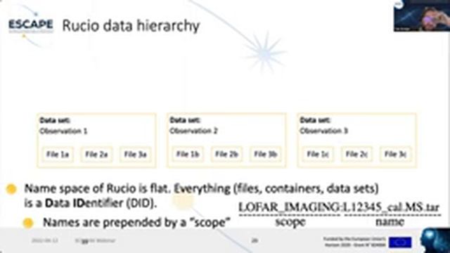 The ESCAPE Project: Data Lake and Science Platform смотреть онлайн