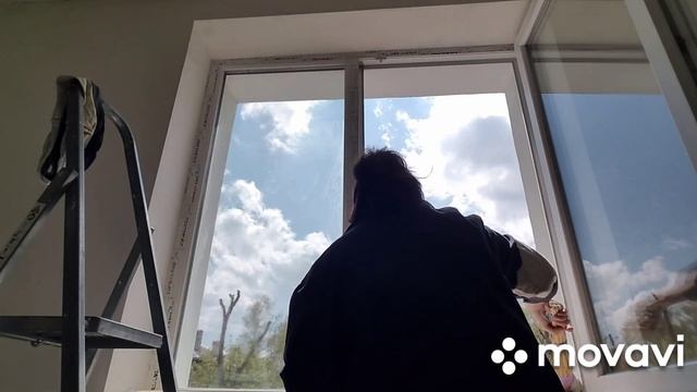 ДНЕВНИК РЕМОНТА! Подвезли ламинатик! Дуб Классен Эдинбург! Как помыть окно подручными средствами! смотреть онлайн