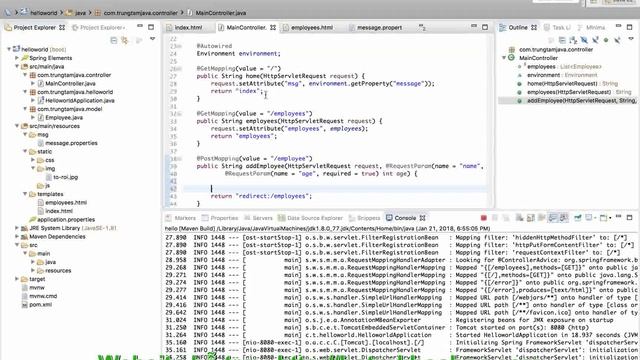 06 Spring Boot Thymeleaf Phần 2 Spring Boot | Lập Trình Java Web смотреть онлайн
