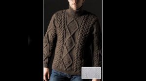 Мужской свитер подборка идей / свитер мужской спицами