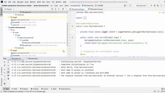 Spring Boot Microservices Debugging with Intellij IDEA