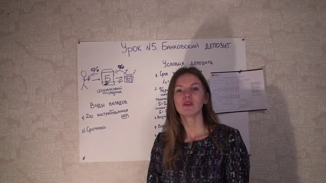 урок 5. Банковский депозит. Теория