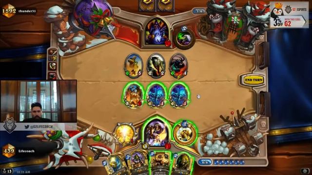 [Hearthstone] - Lifecoach play Secret Paladin so funny