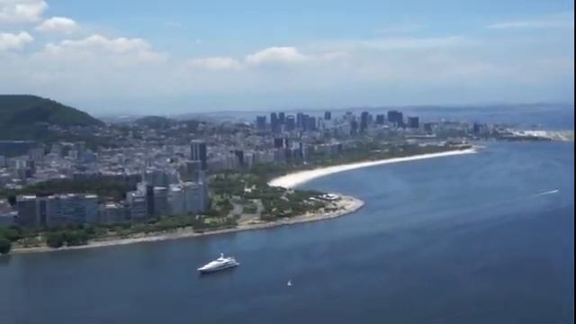 Бразилия (Рио) - Сахарная голова - Панорама с Урки на Ботафого смотреть онлайн