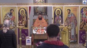 Вечерня. Неделя 17-я по Пятидесятнице, по Воздвижении. 2020