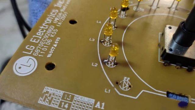 Не работает кнопка Пуск на стиральной машине LG.