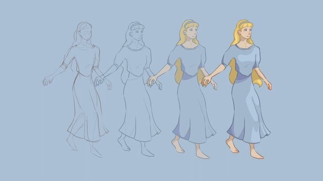 ДХШ 7 Диплом Мультимедиа:  Иллюстрации к книге: "Дикие лебеди" Елисеева Е.А смотреть онлайн