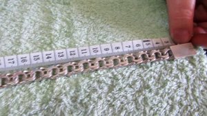 Серебряная цепь Бисмарк - 140 грамм / Обзор цепочки