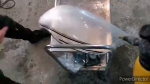 Реставрация оптики и покраска отражателя !