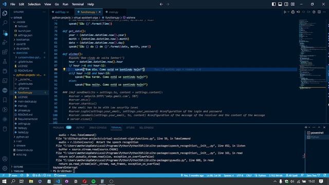 Jarvis Project - Virtual Assistent in Python