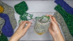 Носки спицами мк. Быстрый и простой способ от мыска на круговых спицах