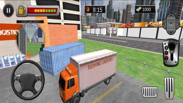 Симуляторы автомобилей - Симулятор вождения грузовиков в супермаркете 2019 - Геймплей для Android смотреть онлайн