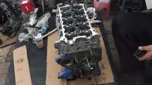 Ремонт, сборка двигателя 2sz Tayota