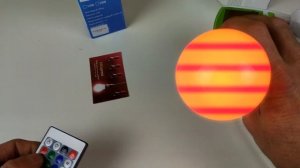 Светодиодные RGB лампы с пультом дистанционного управления и множеством режимов и цветов из Китая.