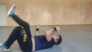 Брейк данс обучение.Элемент power move (web) вэб.